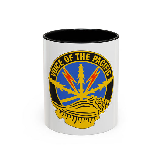 516th Signal Brigade (U.S. Army) Accent Coffee Mug
