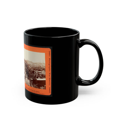 Artillery Captured From The Rebels (U.S. Civil War) Black Coffee Mug