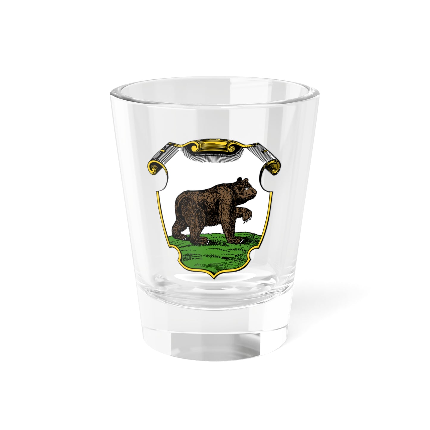 Herbarz Kaspra Niesieckiego Киевское (Ukraine) (Coat of Arms) Shot Glass 1.5oz