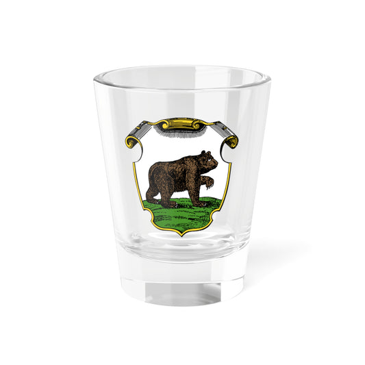 Herbarz Kaspra Niesieckiego Киевское (Ukraine) (Coat of Arms) Shot Glass 1.5oz