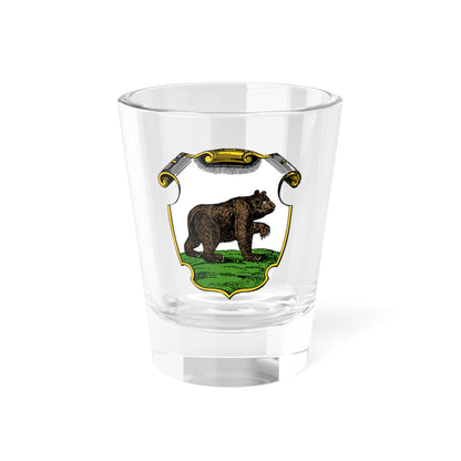 Herbarz Kaspra Niesieckiego Киевское (Lithuania) (Coat of Arms) Shot Glass 1.5oz