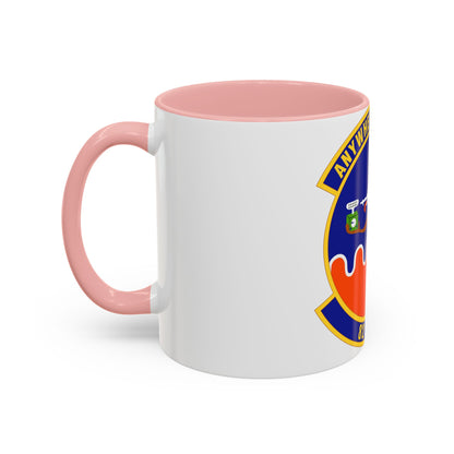 82d Expeditionary Air Support Operations Squadron (U.S. Air Force) Accent Coffee Mug