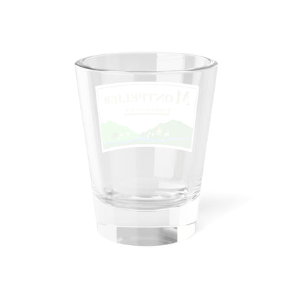 Flag of Montpelier Vermont 2000-2017 (United States) Shot Glass 1.5oz