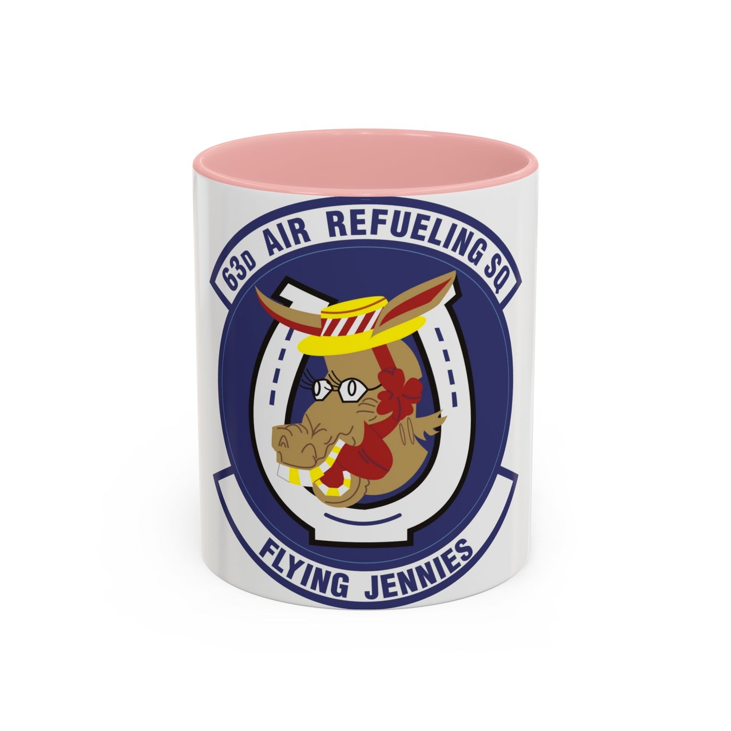 63d Air Refueling Squadron (U.S. Air Force) Accent Coffee Mug