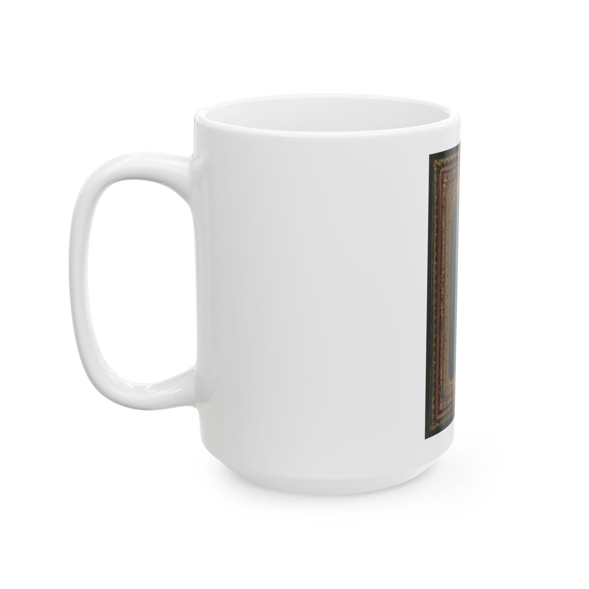 Unidentified African American Soldier In Union Uniform (U.S. Civil War) White Coffee Mug