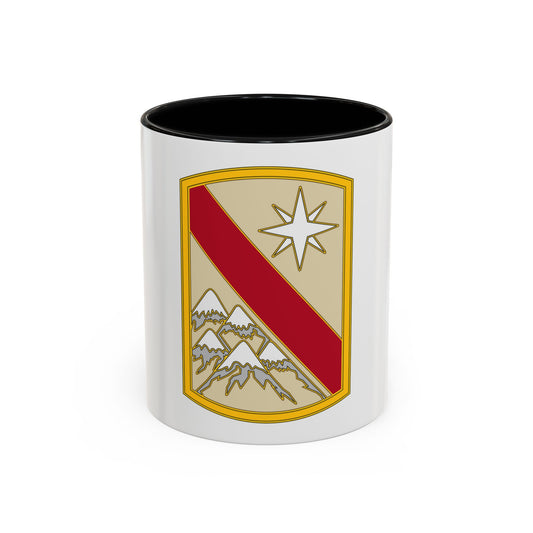 43 Sustainment Brigade (U.S. Army) Accent Coffee Mug