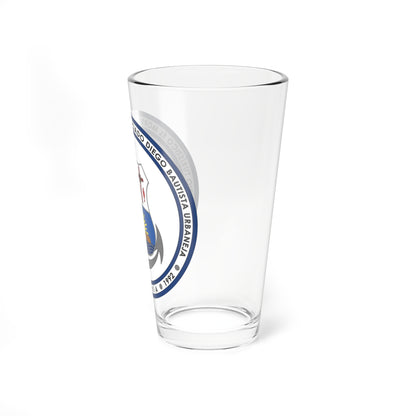 Escudo del Municipio Diego Bautista Urbaneja (Venezuela) (Coat of Arms) Pint Glass 16oz