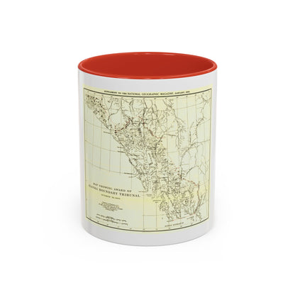 USA - Alaska (1903) (Map) Accent Coffee Mug