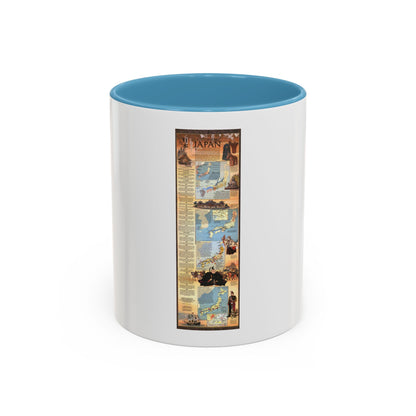 Japan - Historical (1984) (Map) Accent Coffee Mug