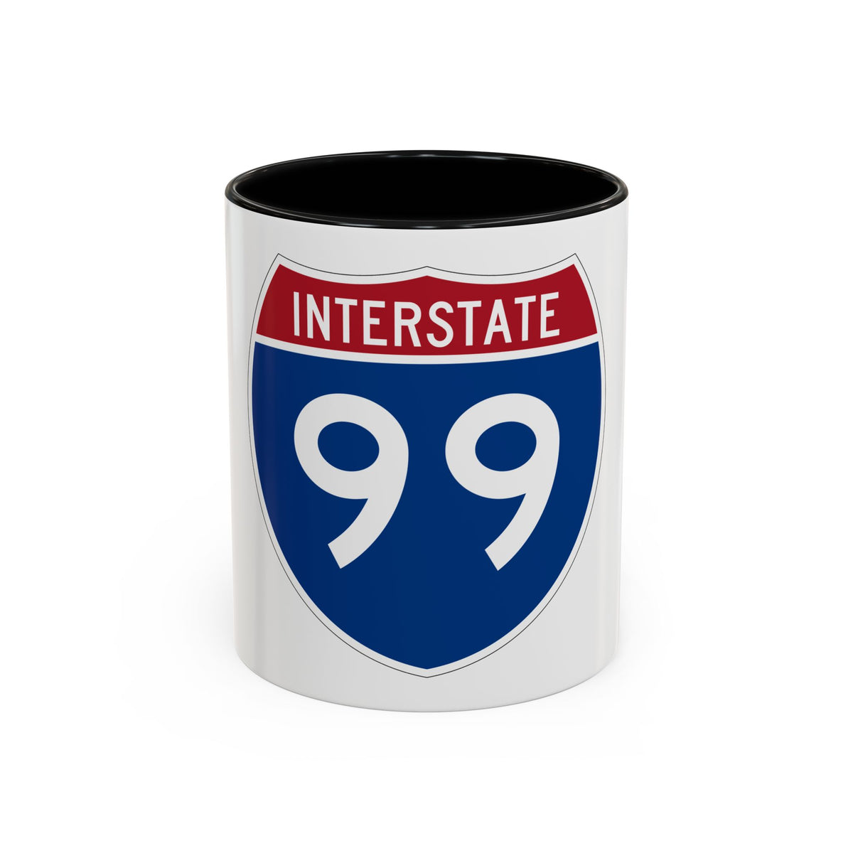 Interstate 99 (U.S. Highways) Accent Coffee Mug