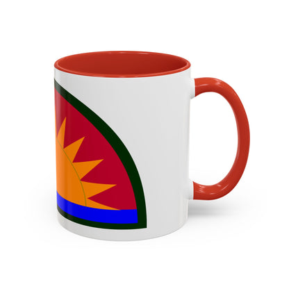 41st Infantry Division SSI (U.S. Army) Accent Coffee Mug