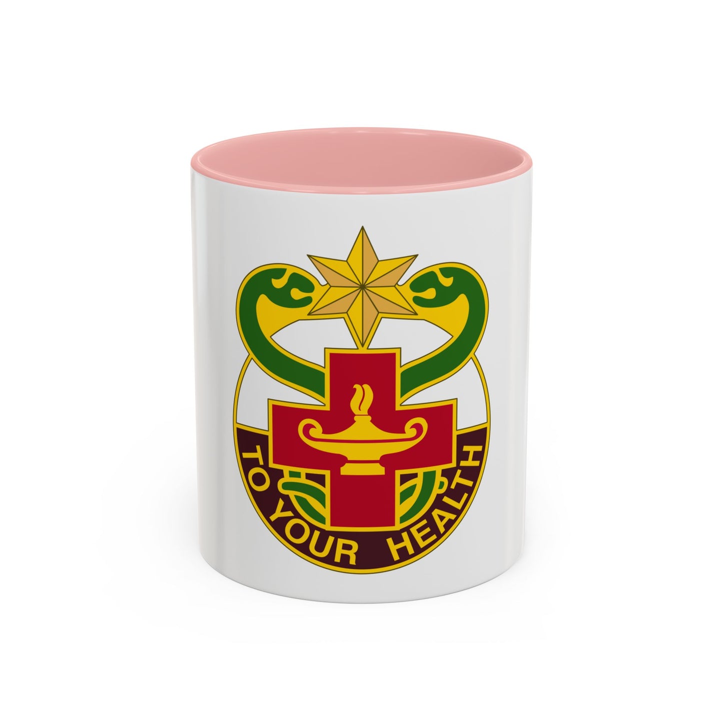 804 Medical Brigade 3 (U.S. Army) Accent Coffee Mug