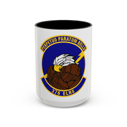 376th Expeditionary Logistics Readiness Squadron (U.S. Air Force) Accent Coffee Mug