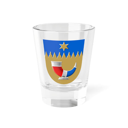 Hämeenkyrö.vaakuna (Finland) (Coat of Arms) Shot Glass 1.5oz