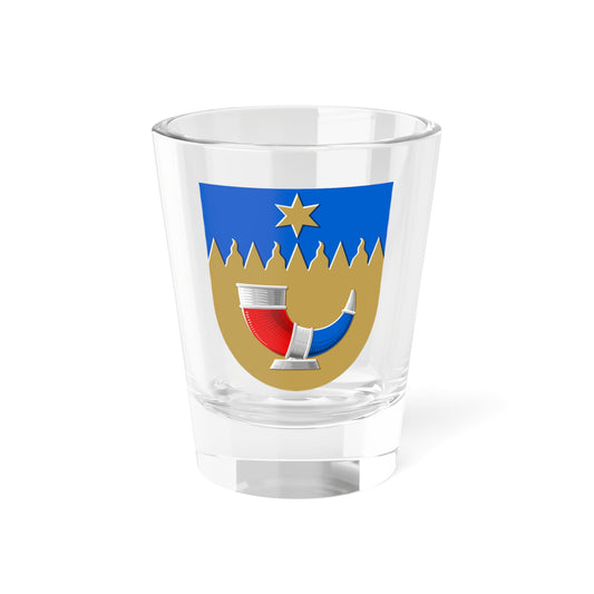 Hämeenkyrö.vaakuna (Finland) (Coat of Arms) Shot Glass 1.5oz