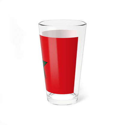 Morocco gov index (Morocco) Pint Glass 16oz