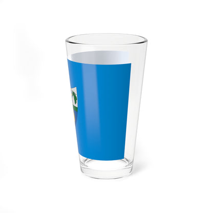 Flag of Balatonvilagos (Hungary) Pint Glass 16oz