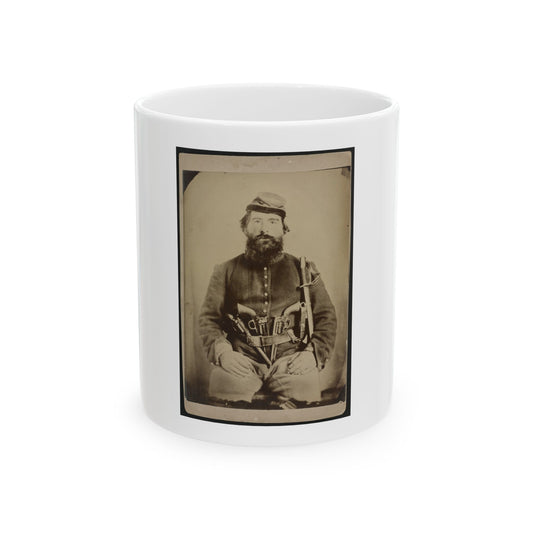 A. J. Blue, Urbana, Rfd #4, Ohio (U.S. Civil War) White Coffee Mug