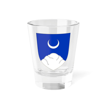 Blason de la famille de Rostolan (France) (Coat of Arms) Shot Glass 1.5oz