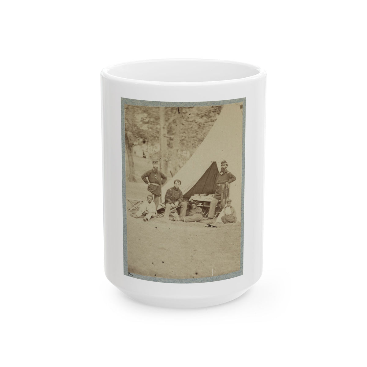 2d Rhode Island Infantry 025 (U.S. Civil War) White Coffee Mug