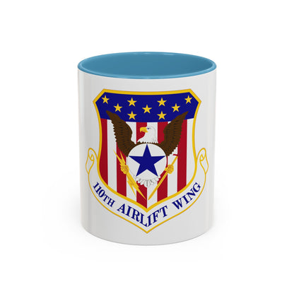 110th Airlift Wing (U.S. Air Force) Accent Coffee Mug