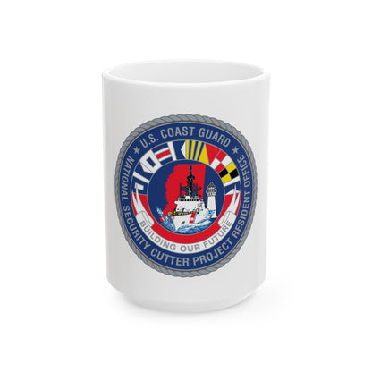 USCG NSCPRO (U.S. Coast Guard) White Coffee Mug