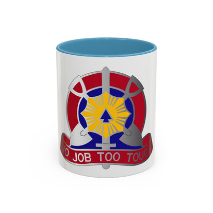 207 Engineer Battalion (U.S. Army) Accent Coffee Mug