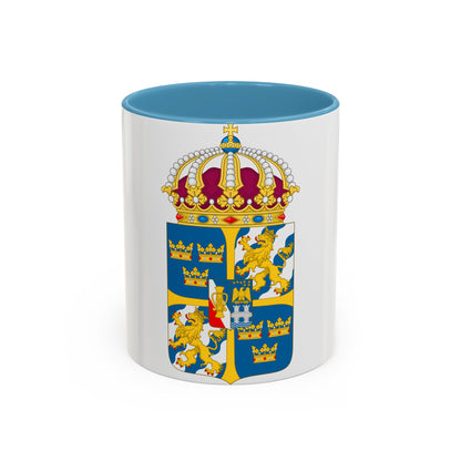 Great coat of arms of Sweden 4 - Accent Coffee Mug