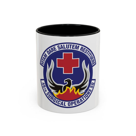 48th Surgical Operations Squadron (U.S. Air Force) Accent Coffee Mug