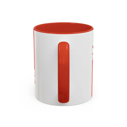 Flag of Alsace France - Accent Coffee Mug-Go Mug Yourself