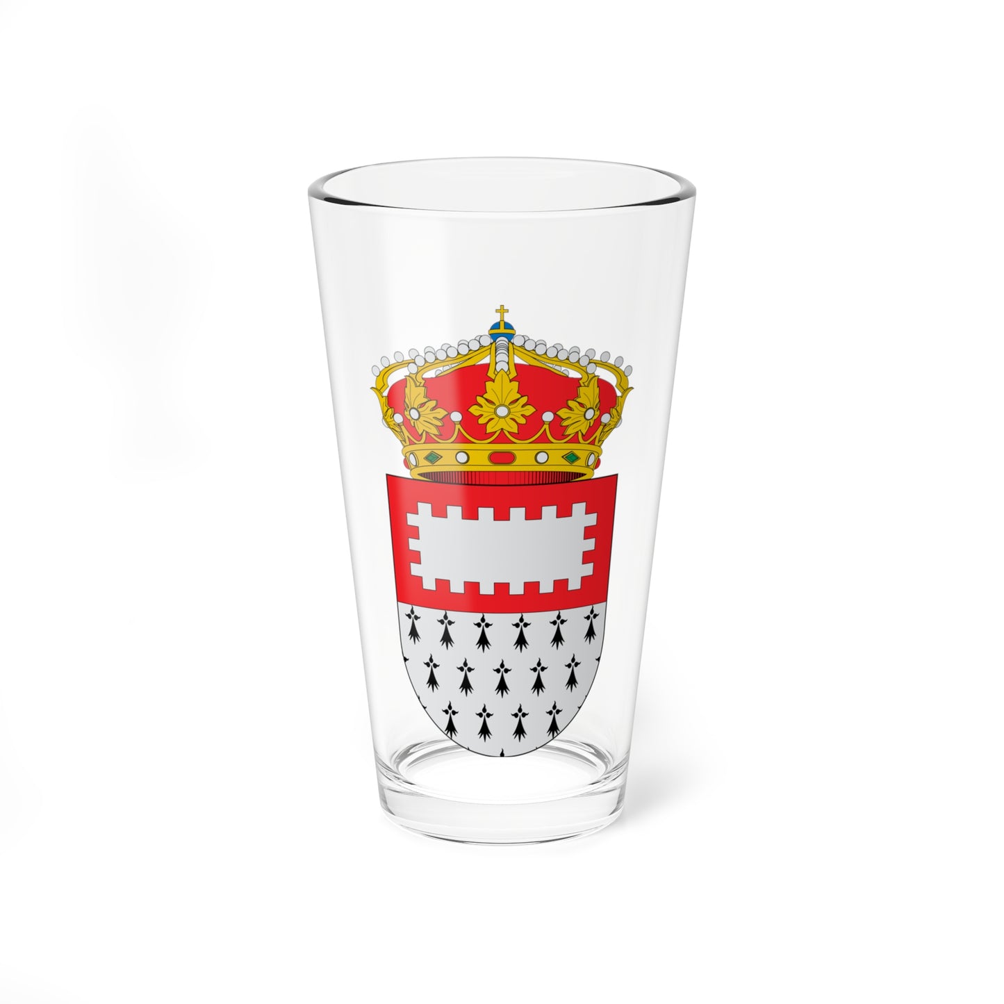 Escudo de Almanza (Spain) (Coat of Arms) Pint Glass 16oz