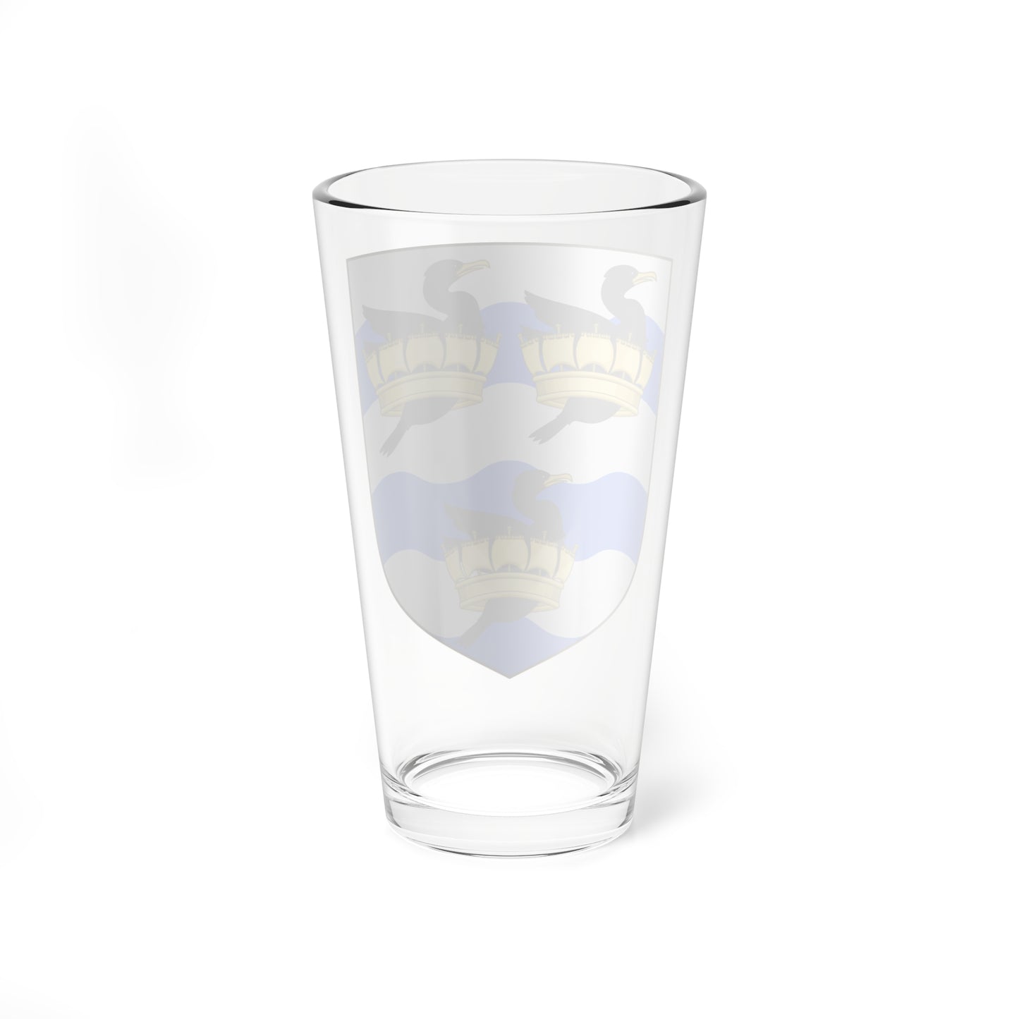 Shield of Liverpool John Moores University (United Kingdom) (Coat of Arms) Pint Glass 16oz