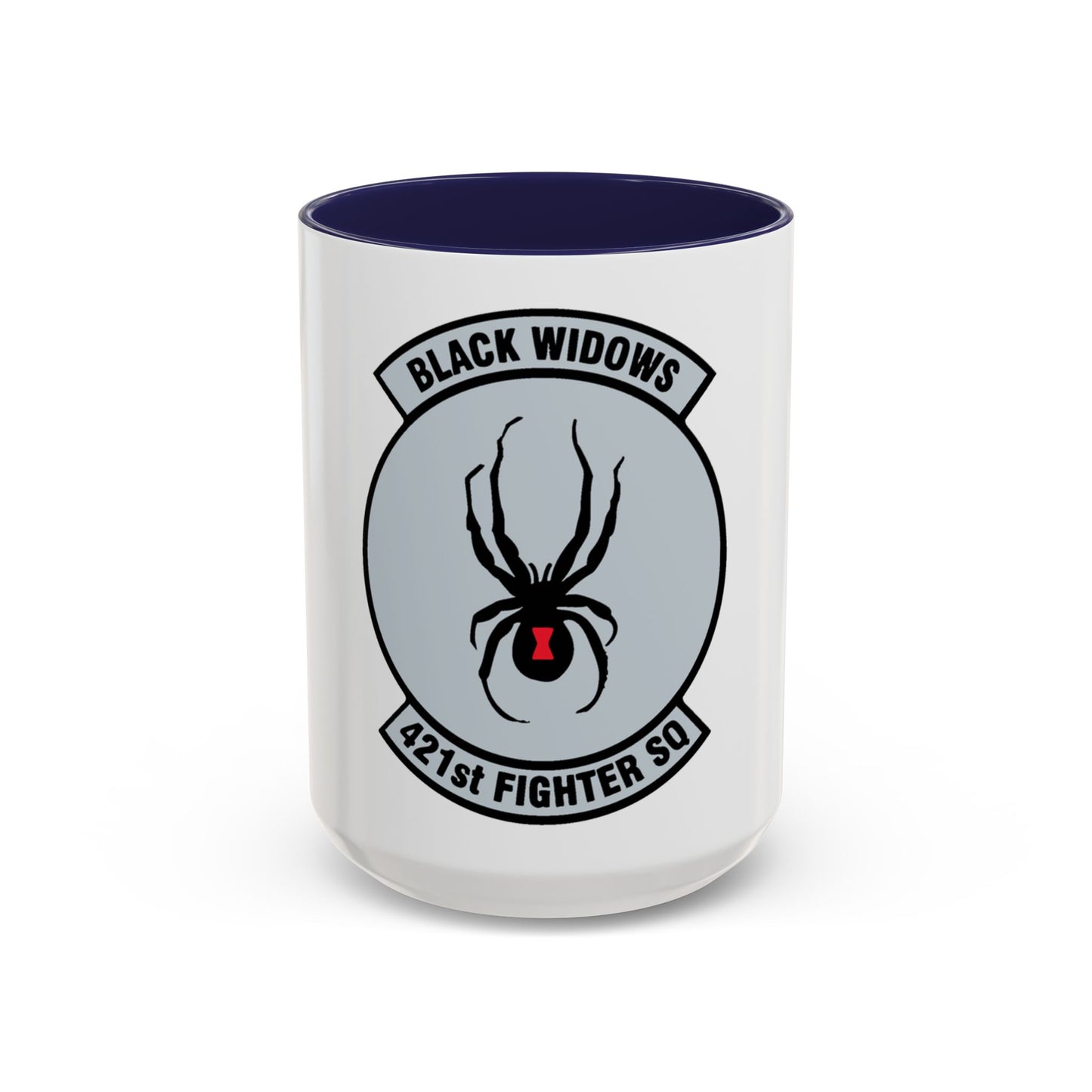 421st Fighter Squadron Black Widows (U.S. Air Force) Accent Coffee Mug
