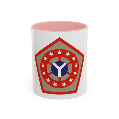 108th Sustainment Brigade (U.S. Army) Accent Coffee Mug