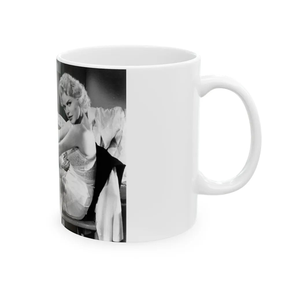 Barbara Lang #33 (Vintage Female Icon) White Coffee Mug-Go Mug Yourself