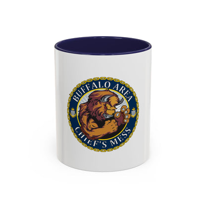 USCG Buffalo Area Cheifs Mess (U.S. Coast Guard) Accent Coffee Mug