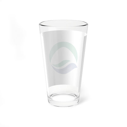 Flag of Kuwana Mie (Japan) Pint Glass 16oz