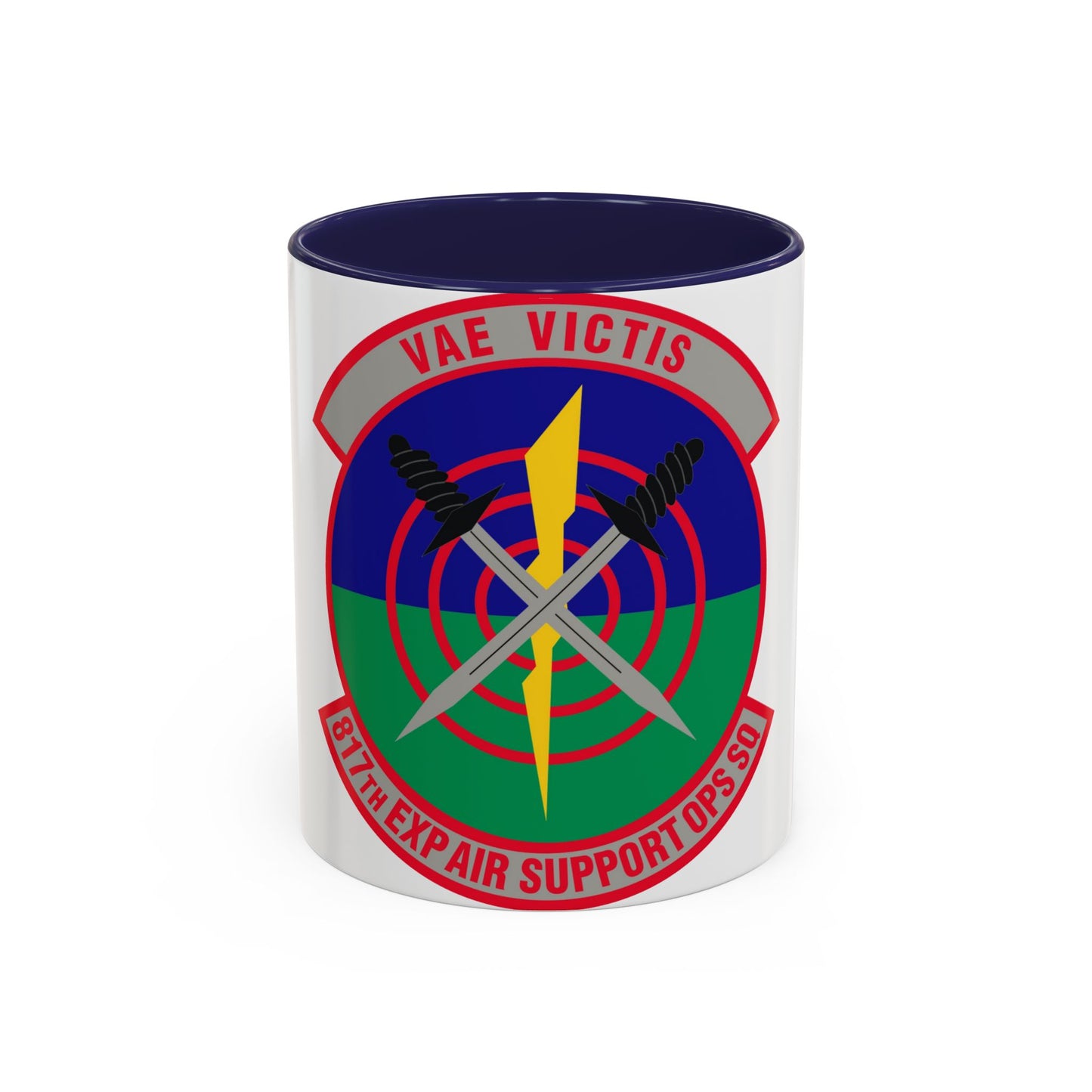 817th Expeditionary Air Support Operations Squadron (U.S. Air Force) Accent Coffee Mug