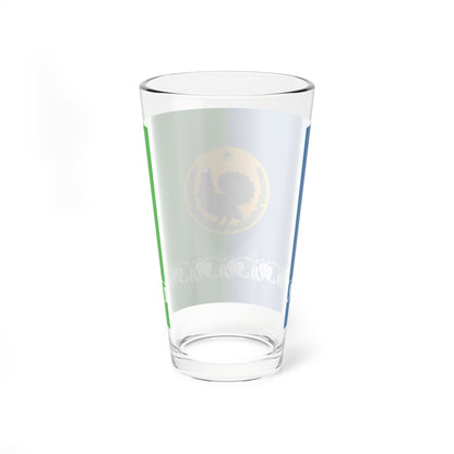 Flag of Nyagan (Russia) Pint Glass 16oz