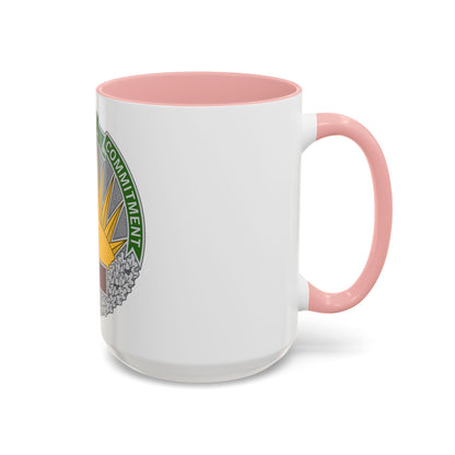 Regional Health Command Central (U.S. Army) Accent Coffee Mug
