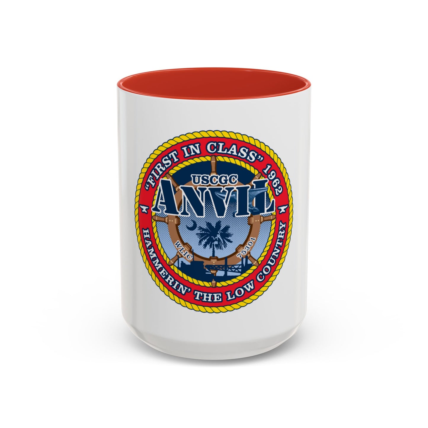 USCGC Anvil WLIC 75301 (U.S. Coast Guard) Accent Coffee Mug