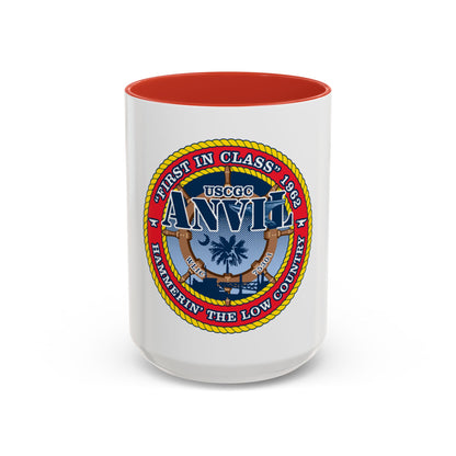 USCGC Anvil WLIC 75301 (U.S. Coast Guard) Accent Coffee Mug