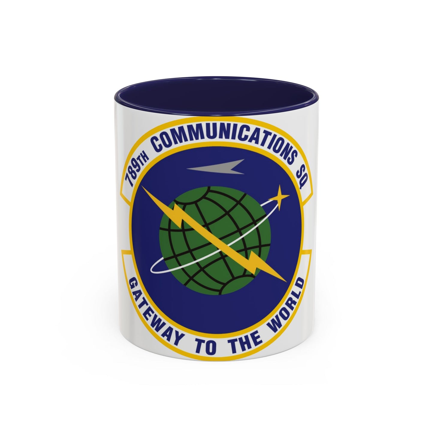 789th Communications Squadron (U.S. Air Force) Accent Coffee Mug