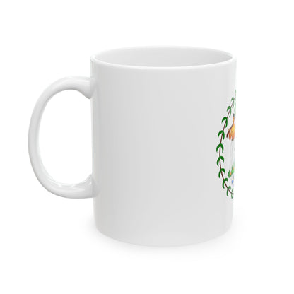 Coat of arms of Belize (1981-2019) - White Coffee Mug