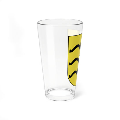 Herrliberg-blazon (Switzerland) (Coat of Arms) Pint Glass 16oz