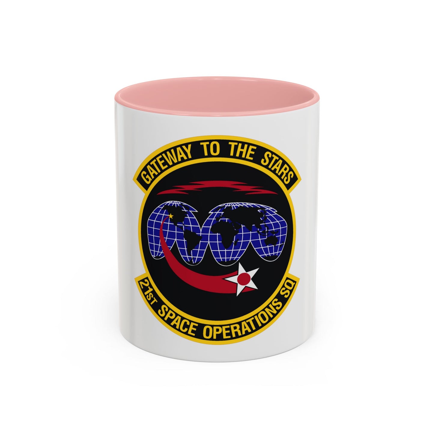 21st Space Operations Squadron (U.S. Air Force) Accent Coffee Mug