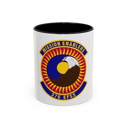 376th Expeditionary Force Support Squadron (U.S. Air Force) Accent Coffee Mug