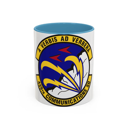 439th Communications Squadron (U.S. Air Force) Accent Coffee Mug