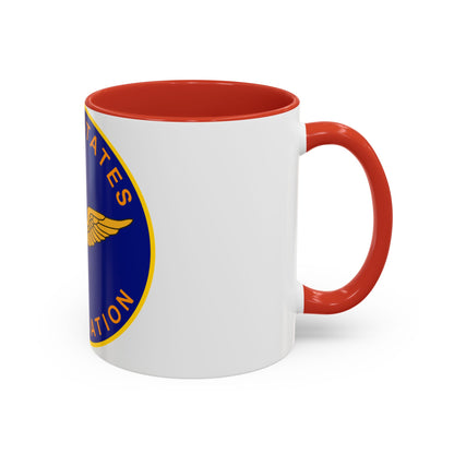 United States Aviation Branch (U.S. Army) Accent Coffee Mug