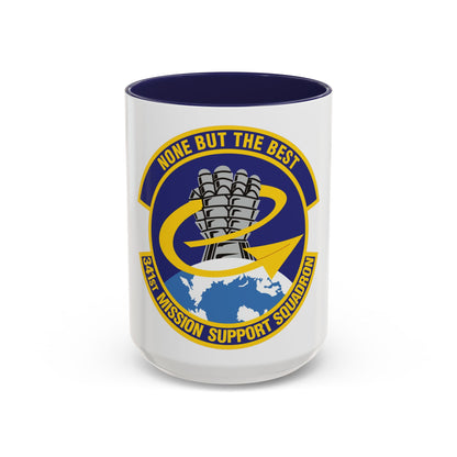 341st Mission Support Squadron (U.S. Air Force) Accent Coffee Mug